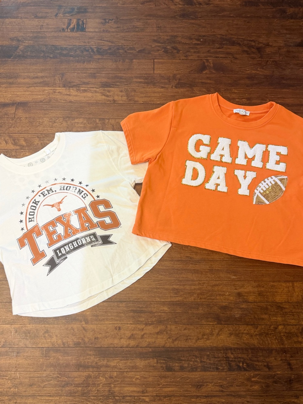 Texas Longhorns Women's M Graphic Tee Bundle Game Day Shirt UT Austin Collegiate